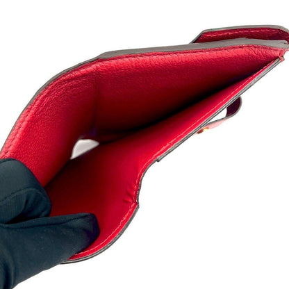 Louis Vuitton Portefeuille Pallas Monogram Red Bifold Wallet — view 4