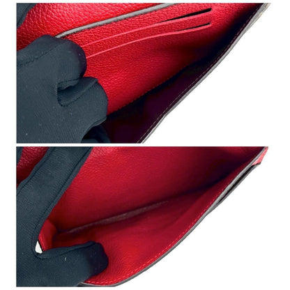 Louis Vuitton Portefeuille Pallas Monogram Red Bifold Wallet — view 5
