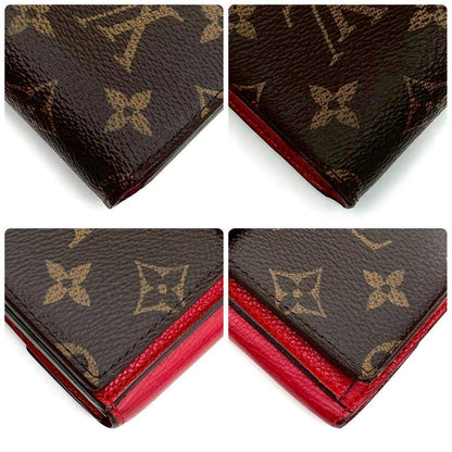 Louis Vuitton Portefeuille Pallas Monogram Red Bifold Wallet — view 7