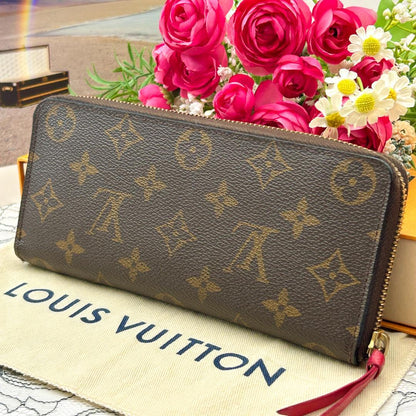 Louis Vuitton Monogram Portefeuille Clemence Zippy Wallet — view 2