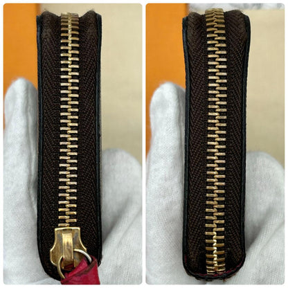 Louis Vuitton Monogram Portefeuille Clemence Zippy Wallet — view 4