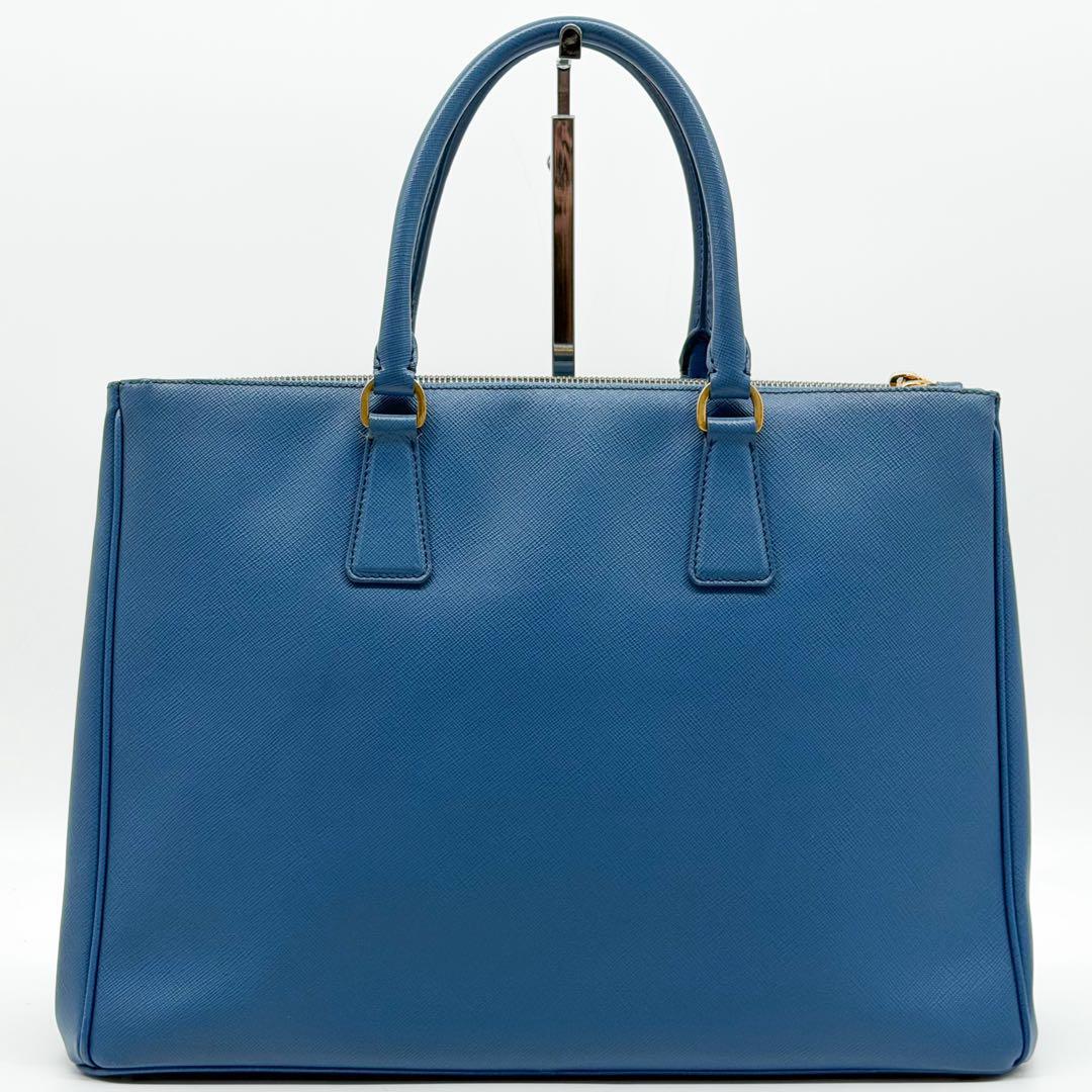 Prada Saffiano Galleria Large Leather Triangle Logo — view 3