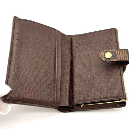 Louis Vuitton Exhibition Grade Kiss Lock Wallet Portefeuille Viennois Damier — view 3