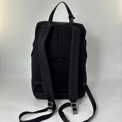 Prada Tessuto Nylon Backpack Black — view 5