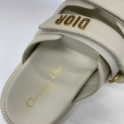 Dior Act Lambskin Velcro Strap Sandals