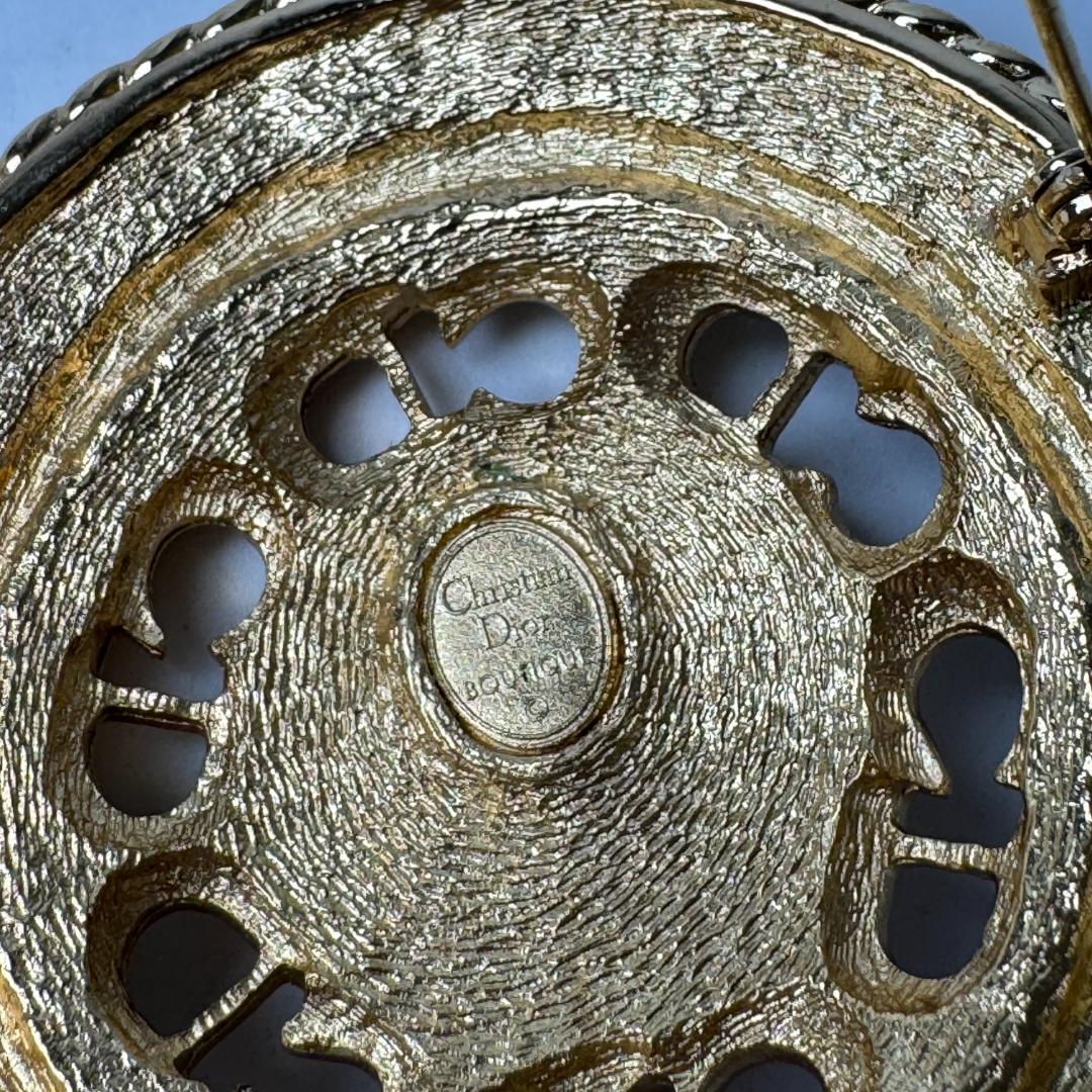 Dior Vintage Brooch Rhinestone — view 5
