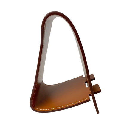 Hermes Smartphone Stand Appli Vache Hunter Leather Shoulder Bag