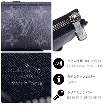 Louis Vuitton Eclipse Porte Monnaie Jour Coin Purse — view 8