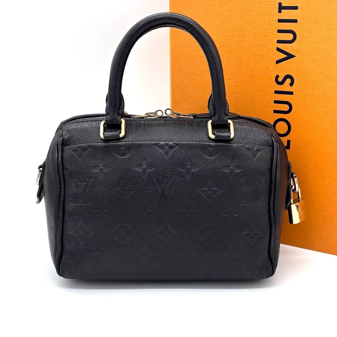 Louis Vuitton Monogram Empreinte Speedy Bandouliere 20 NM Handbag — view 2