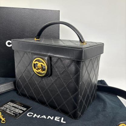 Ultra Chanel CC Bicolore Vanity Shoulder Bag Handbag