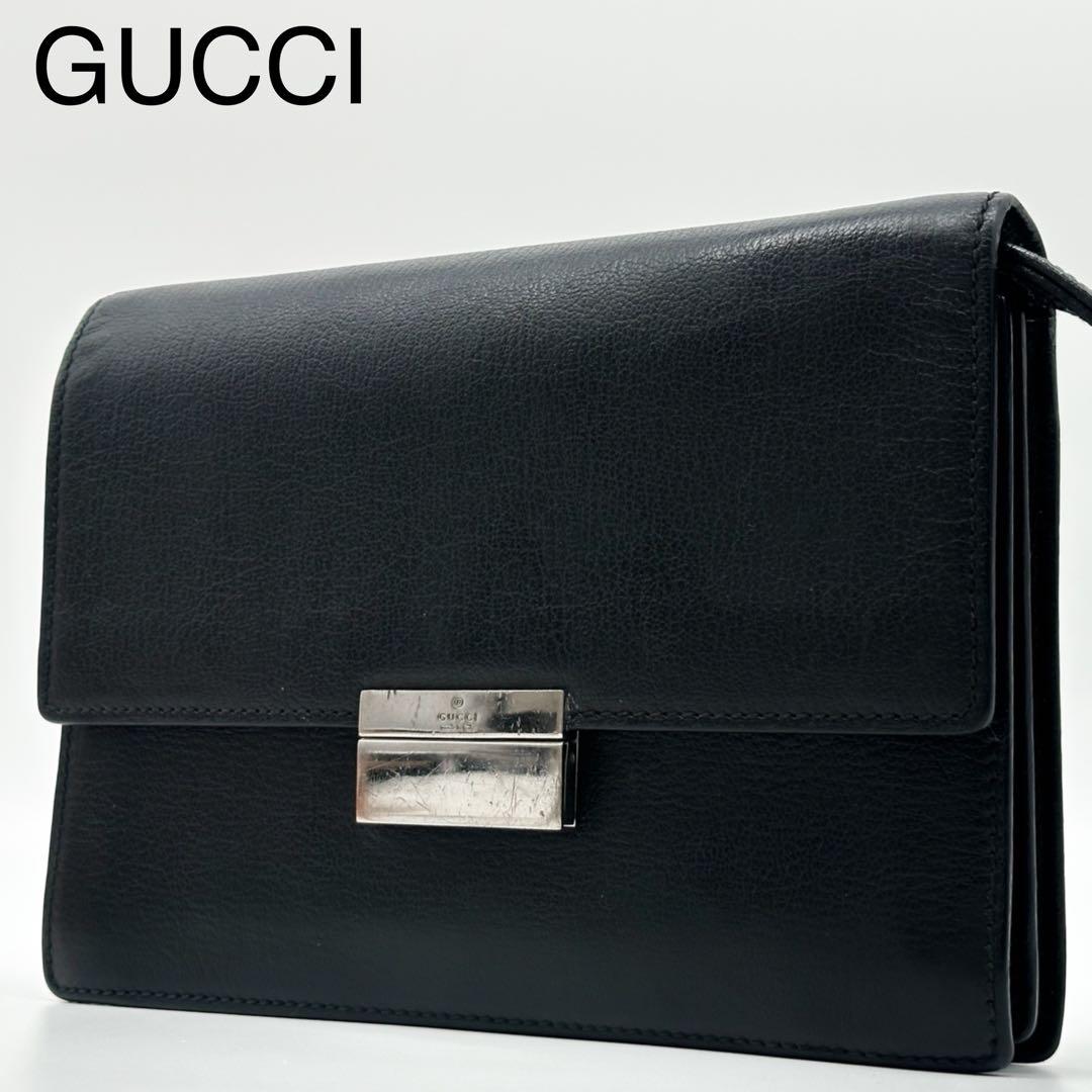 Gucci Era Leather Clutch