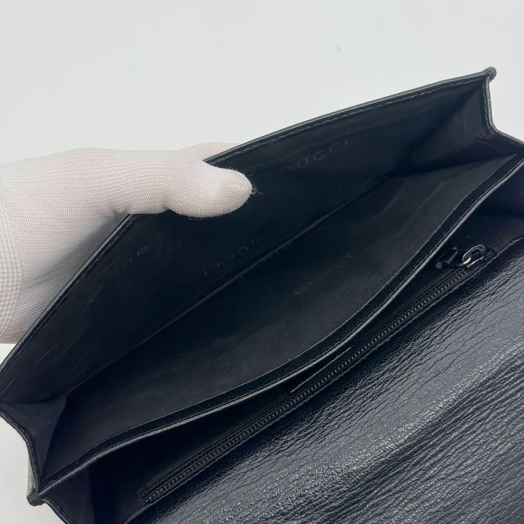 Gucci Era Leather Clutch — view 9