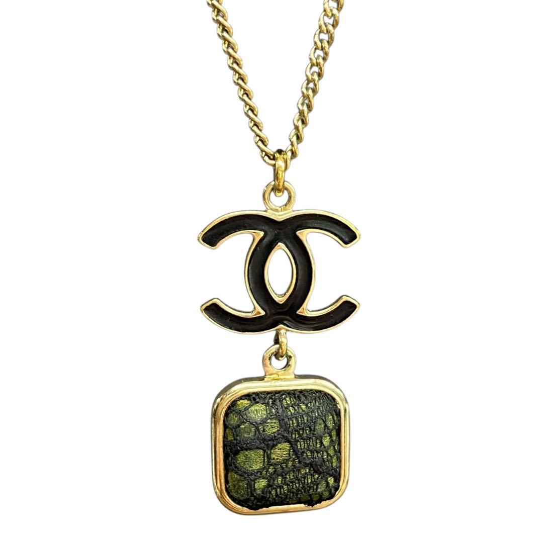 Chanel Gold Coco Mark Necklace I_140