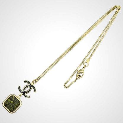 Chanel Gold Coco Mark Necklace I_140