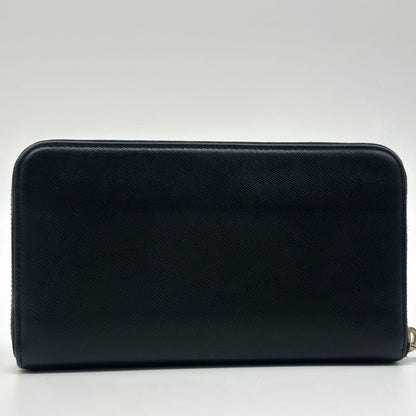 Prada Saffiano Zip Around Wallet Leather — view 3
