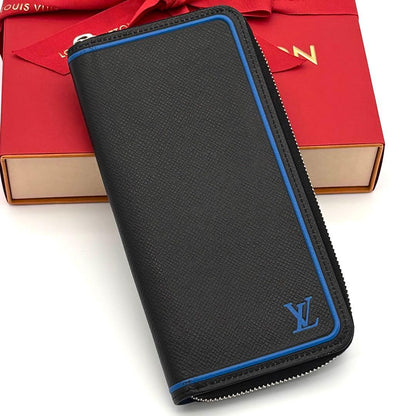 Louis Vuitton Wallet Taiga Zippy Vertical Black