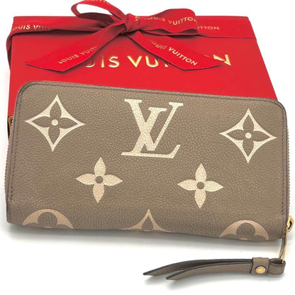 Louis Vuitton Wallet Zippy Bicolor Beige White — view 2