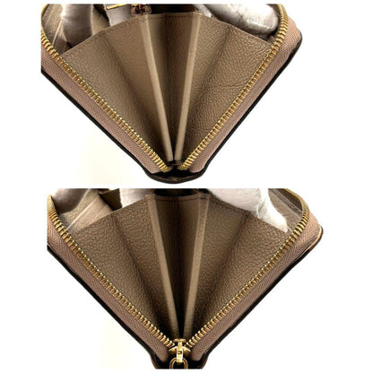 Louis Vuitton Wallet Zippy Bicolor Beige White — view 7