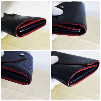 Louis Vuitton Portefeuille Sarah Marline Rouge Long Wallet Empreinte