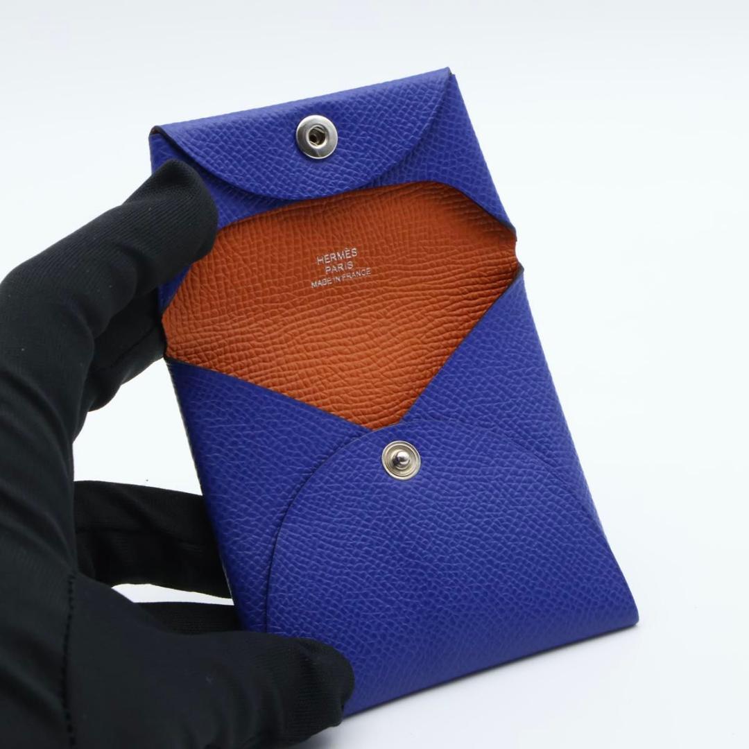 Hermes Bastia Verso Veau Epsom Coin Purse — view 3
