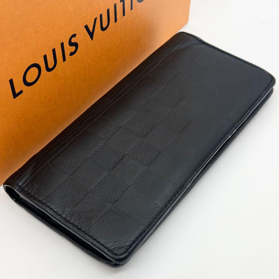 Louis Vuitton Portefeuille Brazza Damier Infini Bifold Leather Wallet — view 5