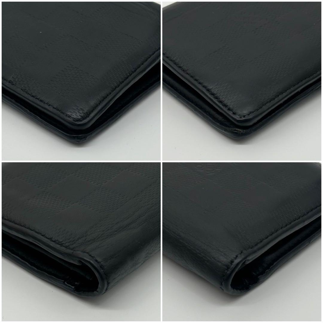 Louis Vuitton Portefeuille Brazza Damier Infini Bifold Leather Wallet — view 7