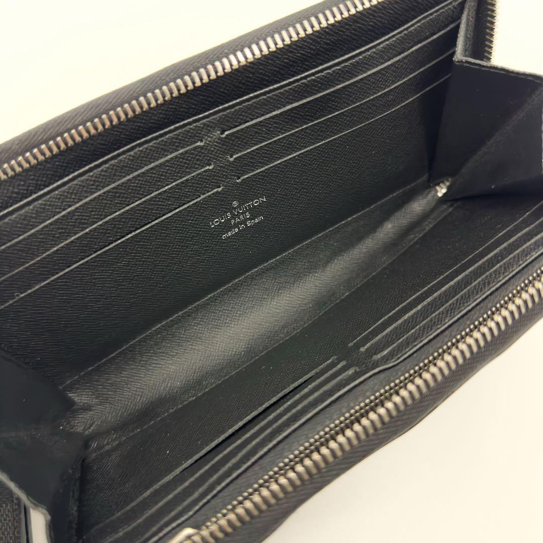 Louis Vuitton Zippy Dragonne Damier Graphite Round Wallet — view 8