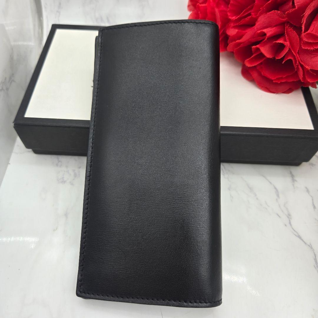 Gucci Wallet GG Marmont Silver Black — view 2
