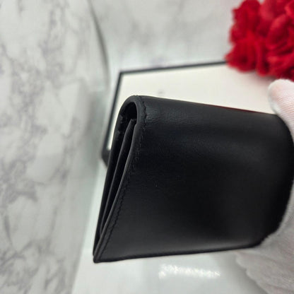 Gucci Wallet GG Marmont Silver Black — view 6