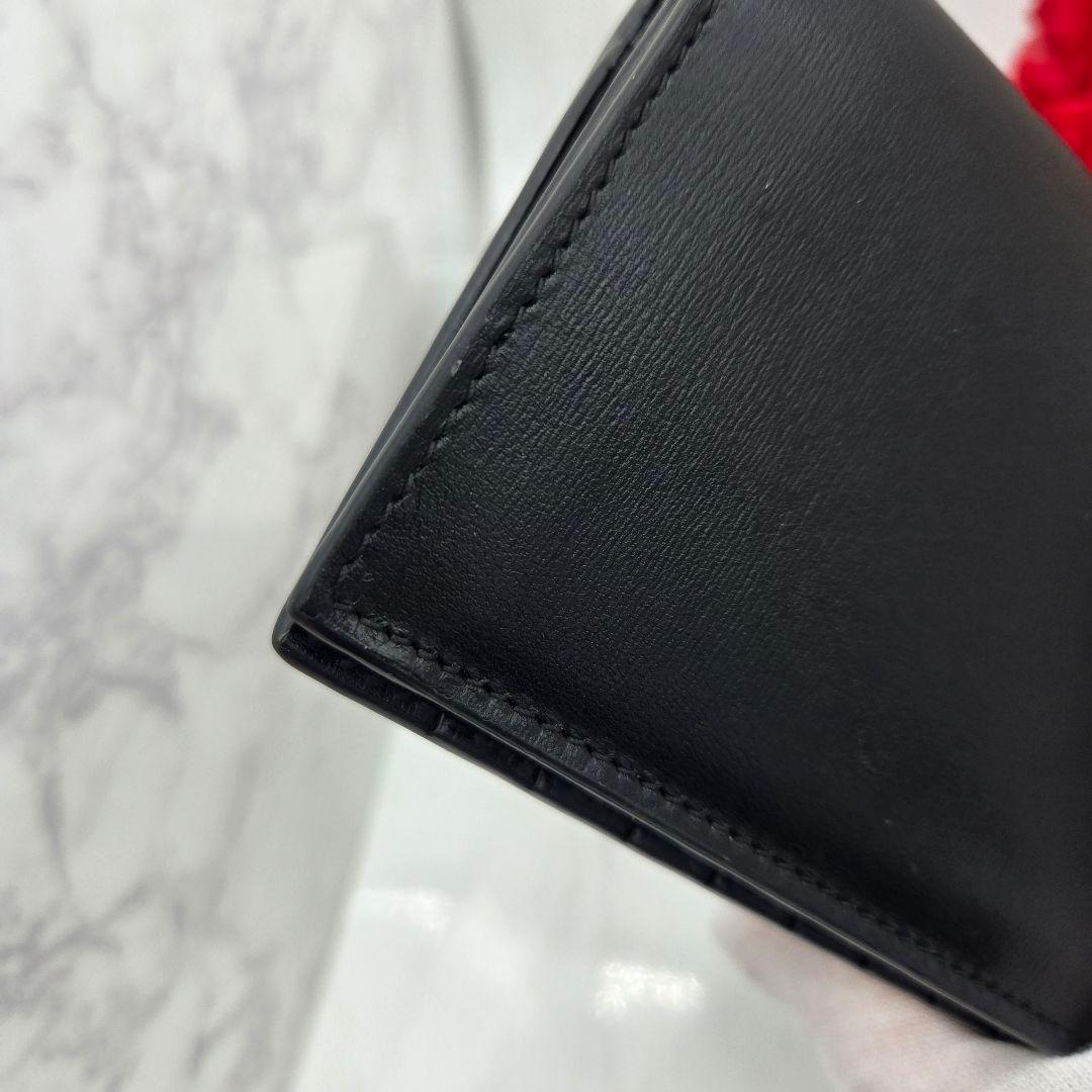 Gucci Wallet GG Marmont Silver Black — view 7
