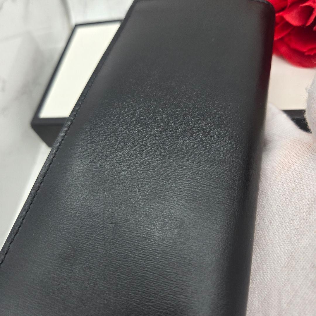 Gucci Wallet GG Marmont Silver Black — view 8