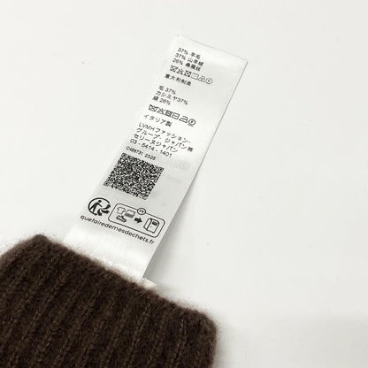 Celine Triomphe Monogram Gloves Brown