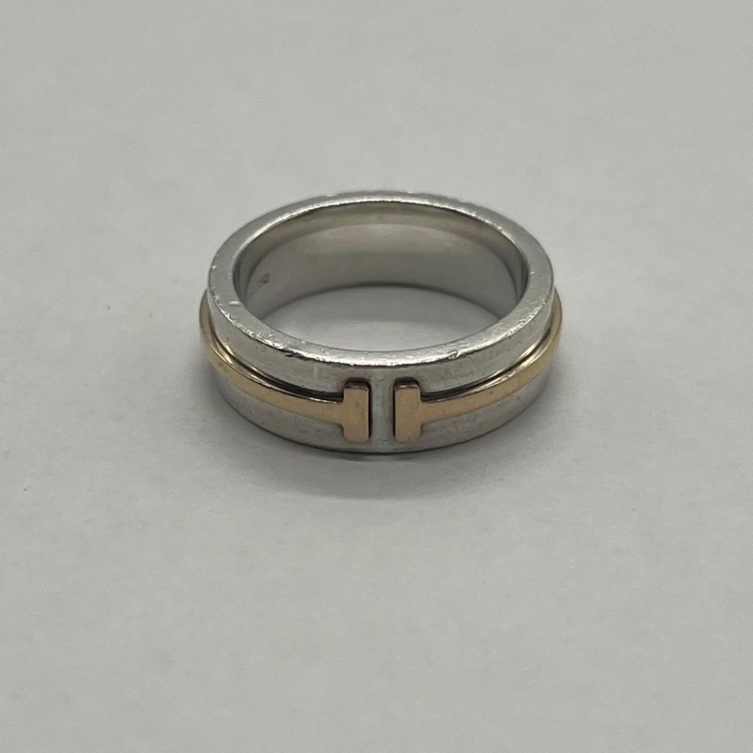 Tiffany & Co T Two Wide Ring RG Combination