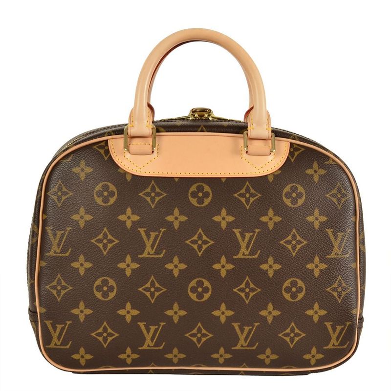 Louis Vuitton Trouville Handbag Monogram Canvas M42228 Ba0054