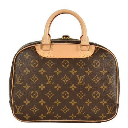 Louis Vuitton Trouville Handbag Monogram Canvas M42228 Ba0054