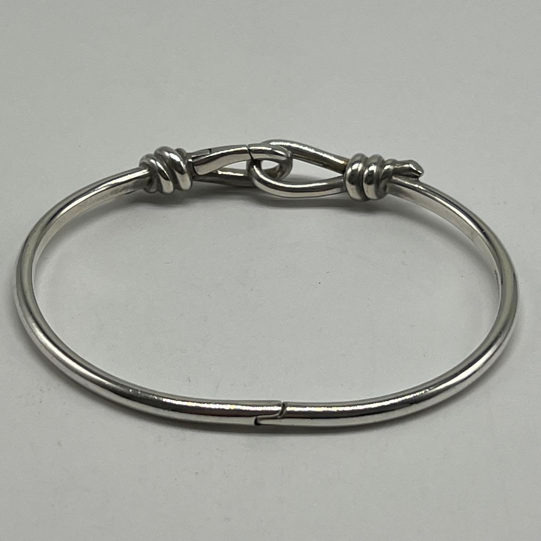 Tiffany & Co Paloma Picasso Knot Hinge Bangle Bracelet — view 4