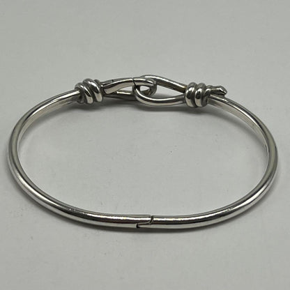 Tiffany & Co Paloma Picasso Knot Hinge Bangle Bracelet — view 4