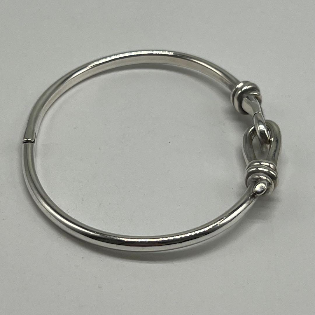 Tiffany & Co Paloma Picasso Knot Hinge Bangle Bracelet — view 5