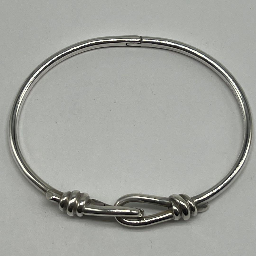 Tiffany & Co Paloma Picasso Knot Hinge Bangle Bracelet — view 7