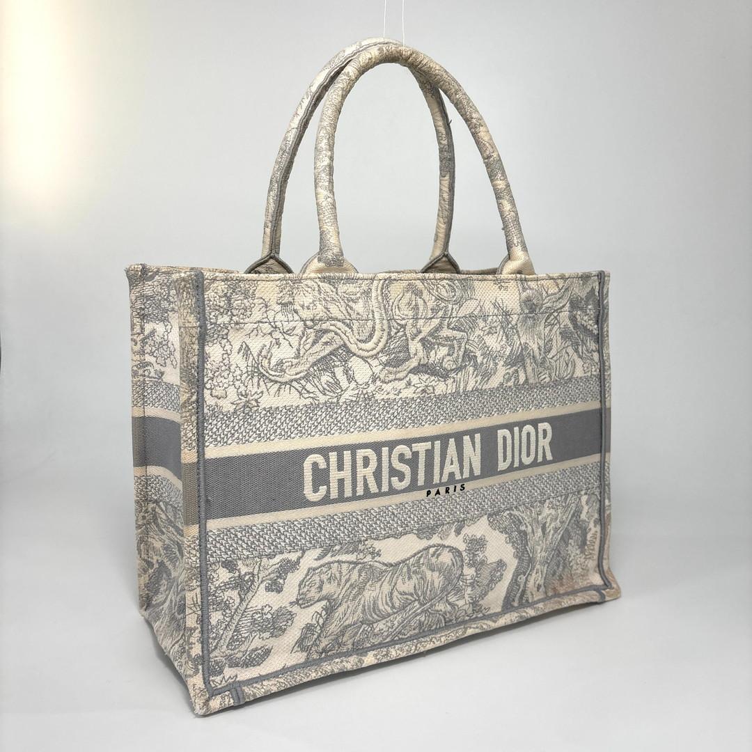 Dior Book Tote Toile de Jouy Zodiac — view 3