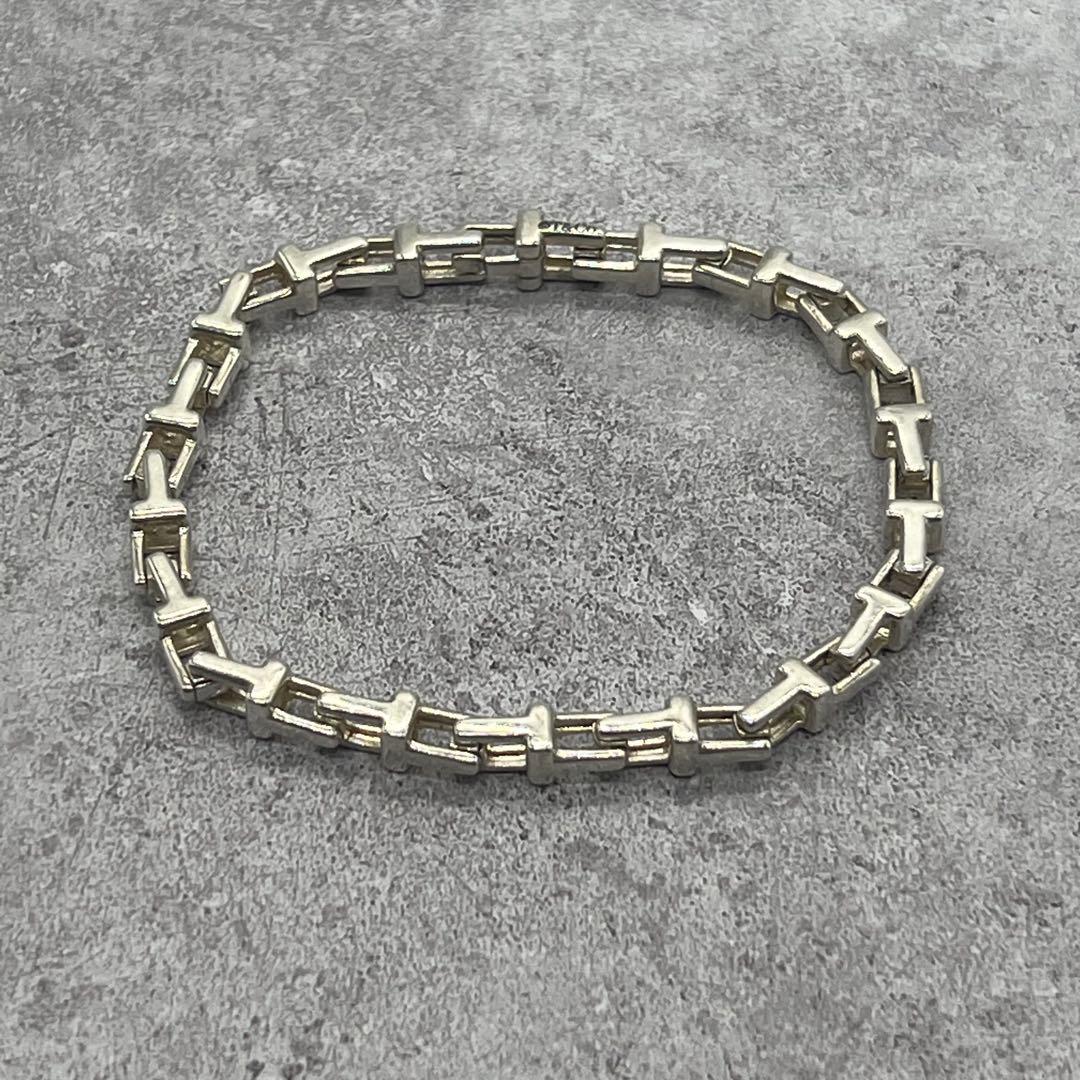 Tiffany & Co T Narrow Chain Bracelet
