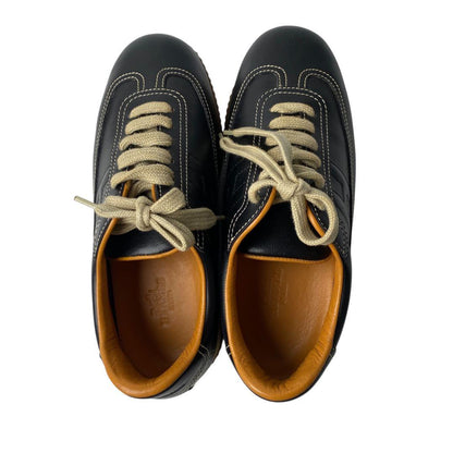 Hermes Quick Leather Sneakers 35 1 2
