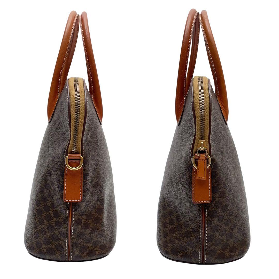 Celine Leather Macadam Triomphe Shoulder — view 3