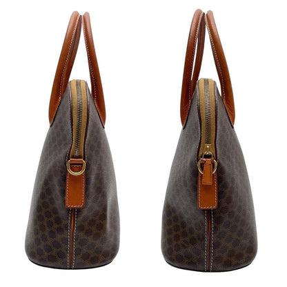 Celine Leather Macadam Triomphe Shoulder — view 3