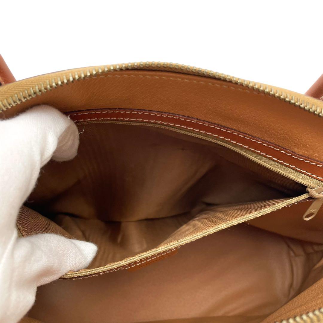 Celine Leather Macadam Triomphe Shoulder — view 8