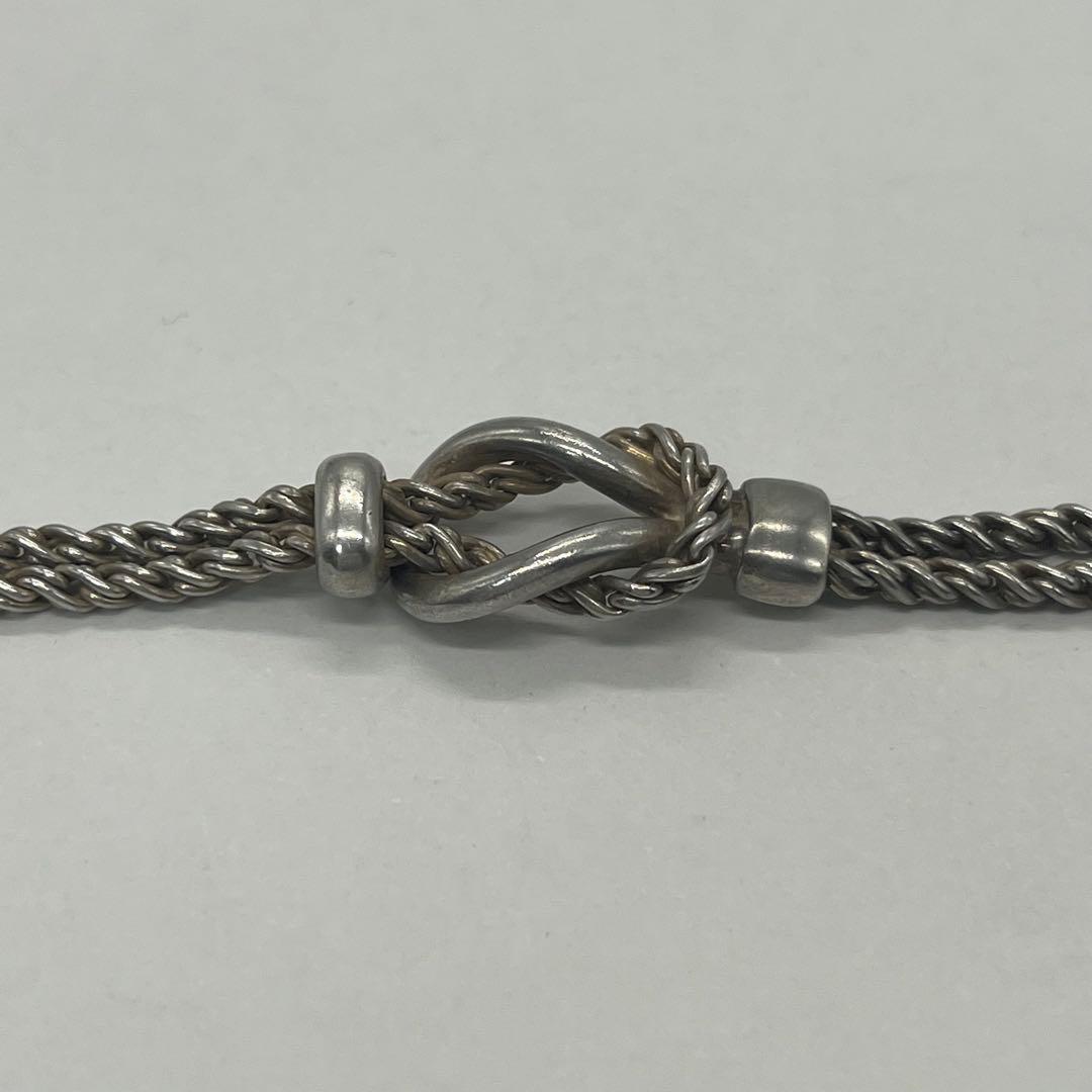 Tiffany & Co. Double Rope Center Knot Bracelet