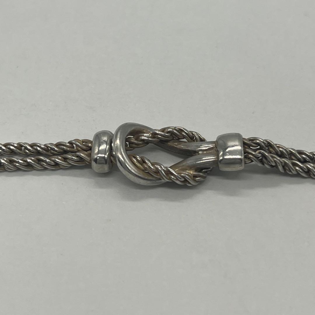 Tiffany & Co. Double Rope Center Knot Bracelet