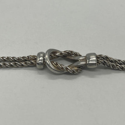 Tiffany & Co. Double Rope Center Knot Bracelet