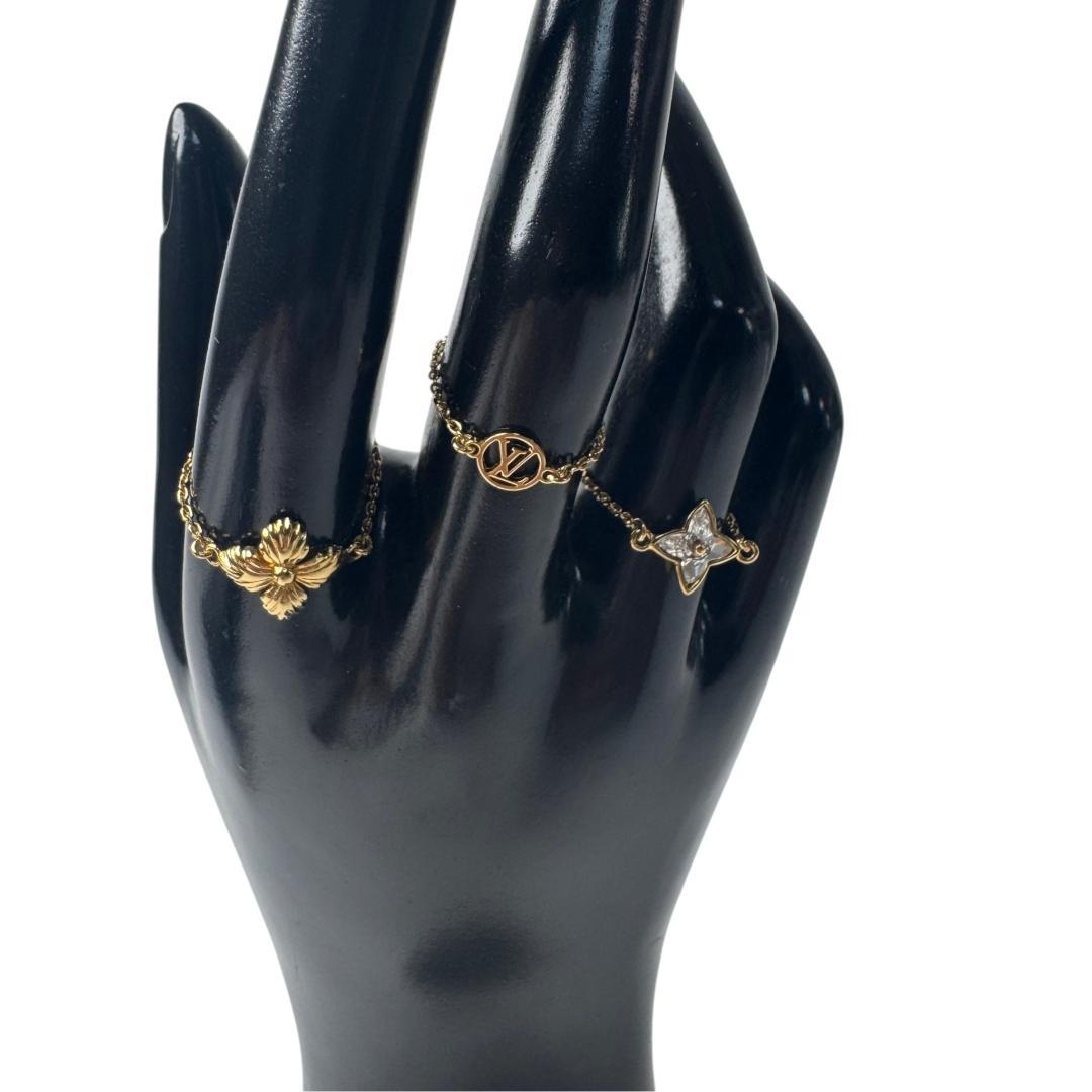 Louis Vuitton Set Bague Blooming Strass Ring Piece — view 3