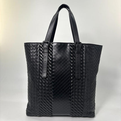 Bottega Veneta Super Intrecciato Tote Black — view 5
